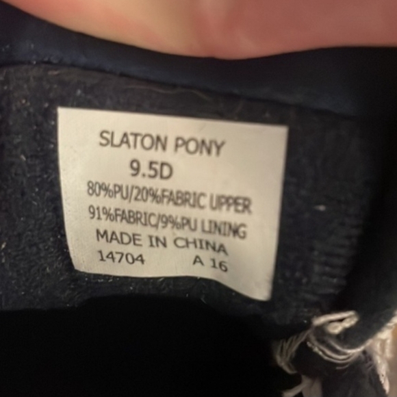 Polo Ralph Lauren Jogger Suede & Mesh Blue Sneakers US Men's Size 9.5 - Picture 9 of 10